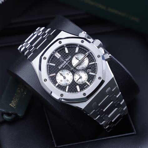 audemars piguet pvd black royal oak 4 quadranti|royal oak watch price list.